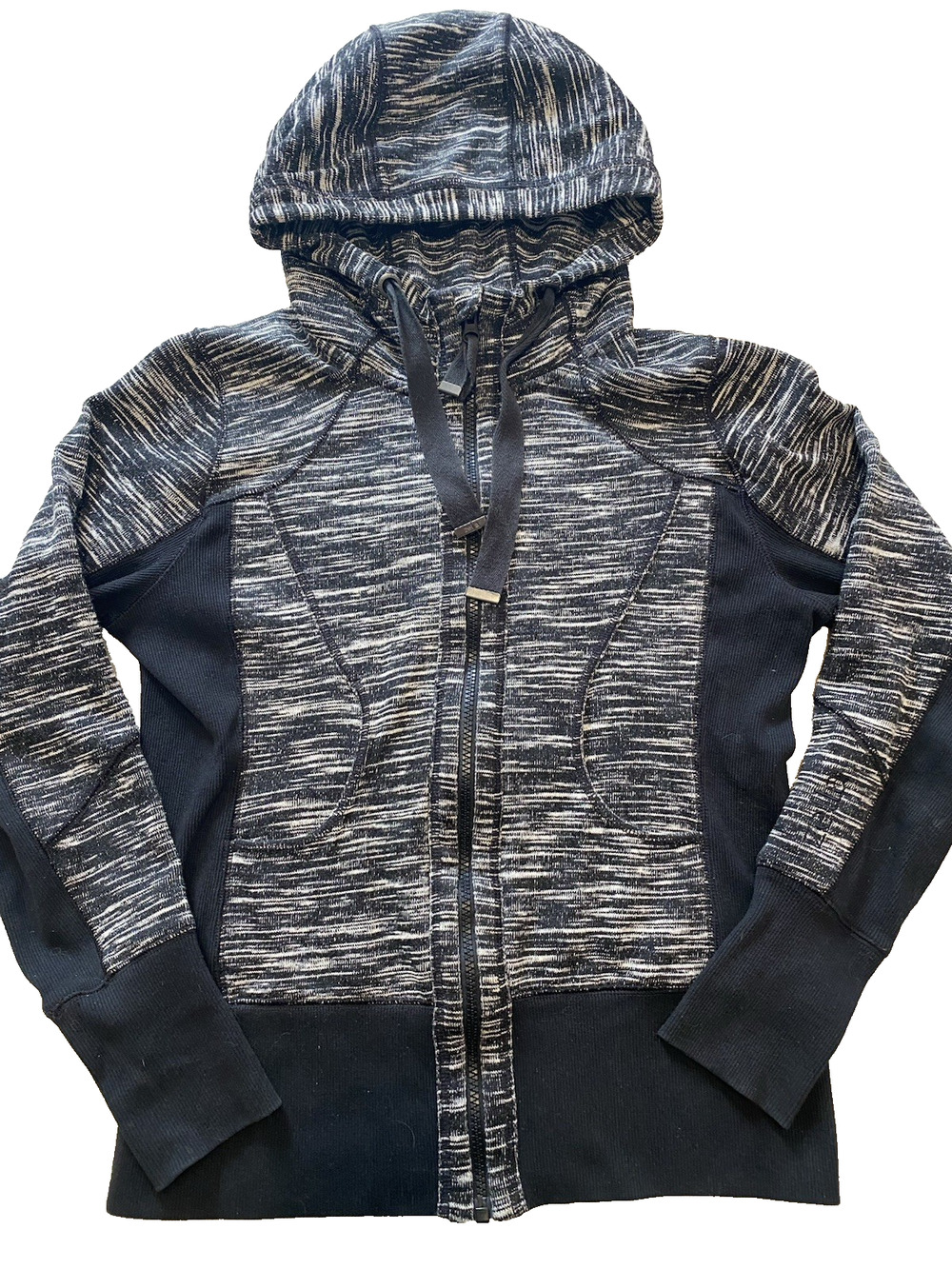 Zella Womens Athletic Hoodie Sweater Jacket Size Medium Athleisure Workout Yoga